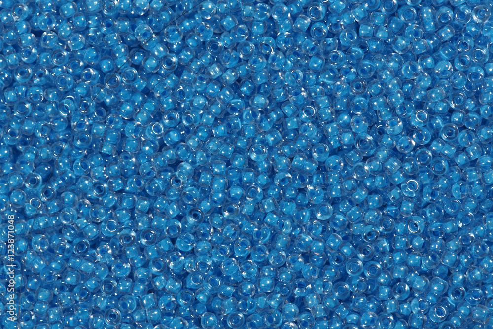 Light blue beads of high quality. Light blue beads of high quality.