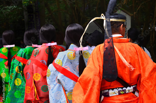 斎宮行列　京都
parade of holy princess , Kyoto Japan