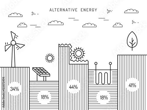 Ecology power concept 02