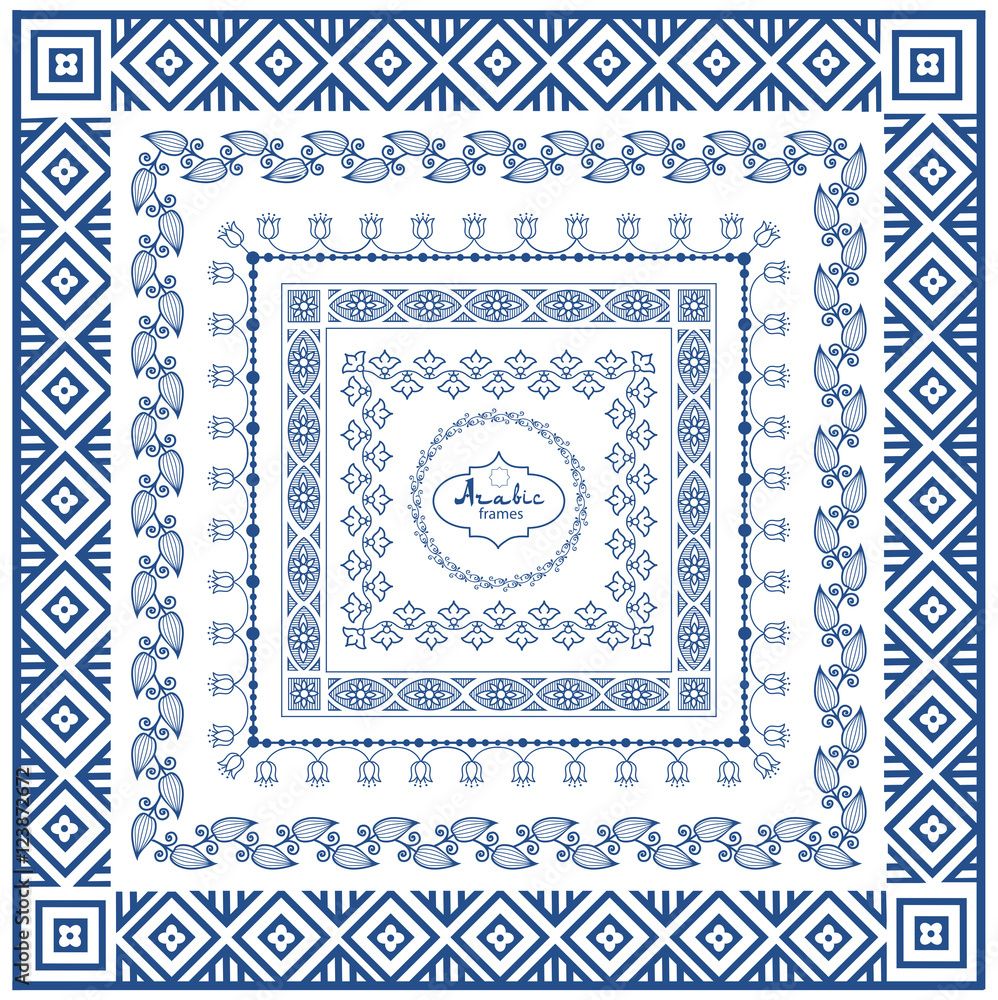Frames in arabic style Frames in arabic style