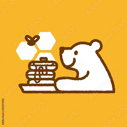 ホットケーキとくまさん