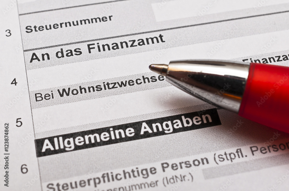 Finanzamt Steuererklärung ausfüllen Finanzamt Steuererklärung ausfüllen