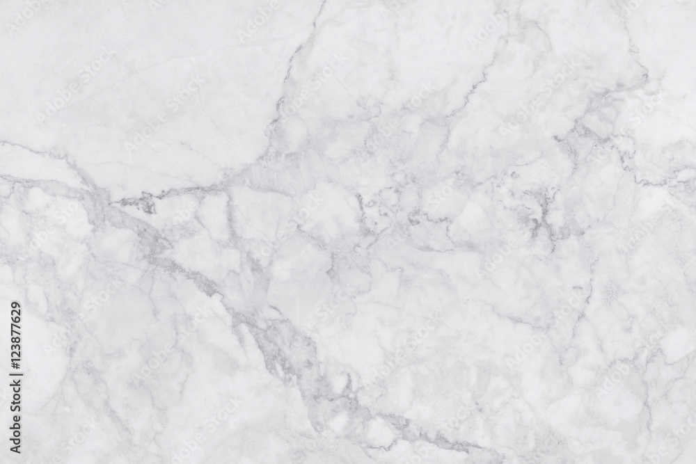 Naklejka premium White marble texture with natural pattern for background or design art work.