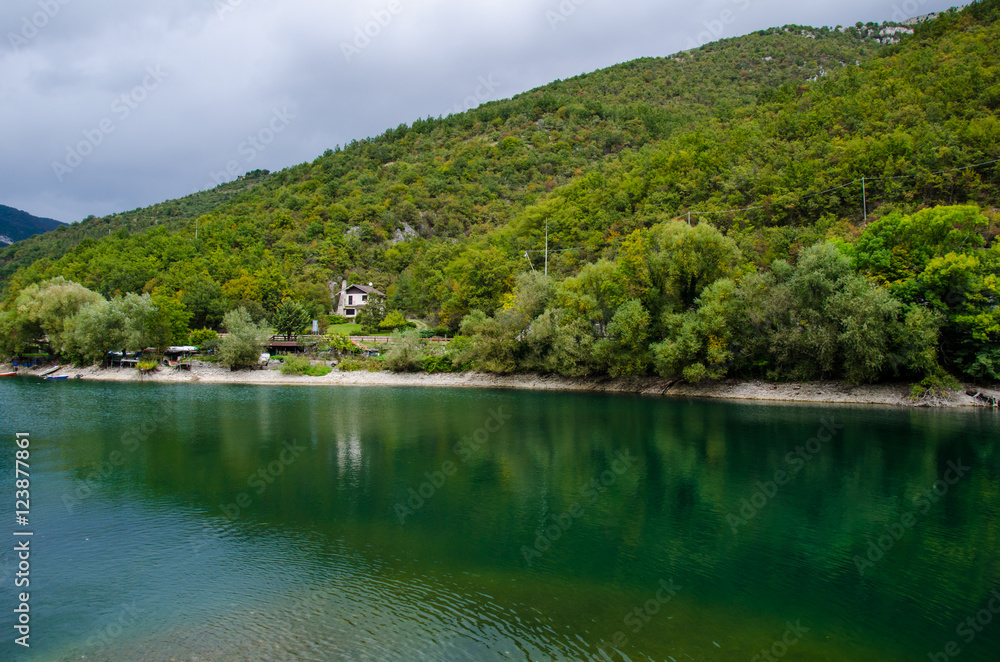 Obraz premium Lago di Scanno