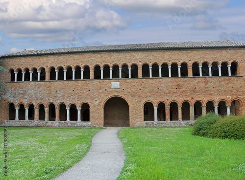 monastery of the Abbey of Pomposa in Italy