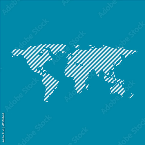 fond abstrait-monde