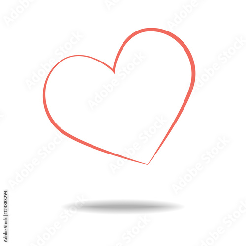 Heart Icon Vector.