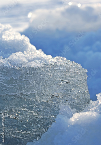 Wallpaper Mural ice and snow Torontodigital.ca