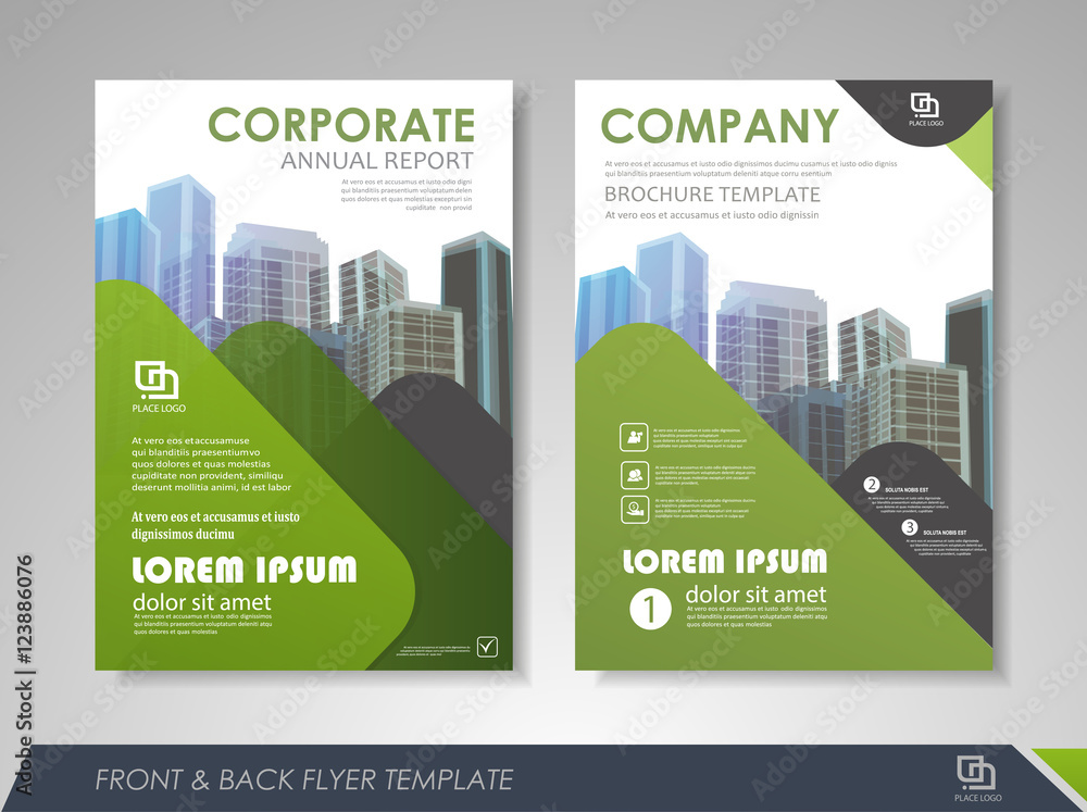 Brochures and flyers template design Brochures and flyers template design