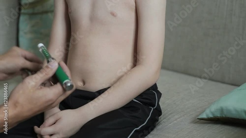 diabetic child