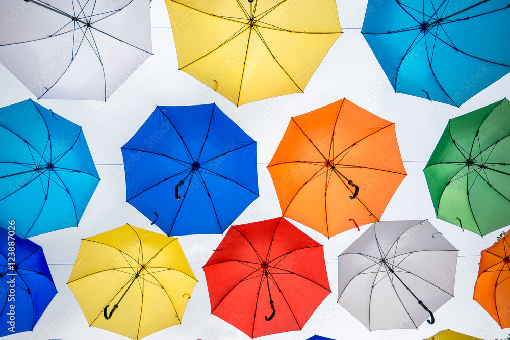 Colorful umbrellas Colorful umbrellas