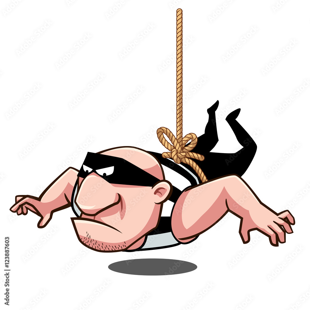 Thief hang with a rope