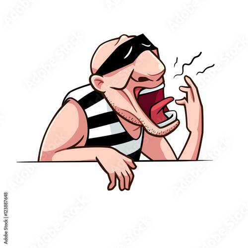 Thief sleepy