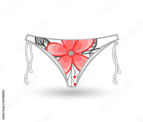 Floral Pattern Female Panty
