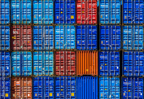 Shipping Containers make a pattern