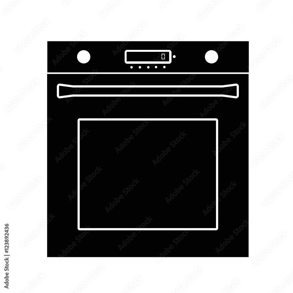 Oven icon vector Oven icon vector
