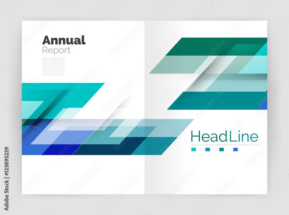 Modern line design, motion concept. Business annual report brochure templates Modern line design, motion concept. Business annual report brochure templates