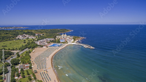 Aerial view of Dyuni resort  Black sea  Bulgaria