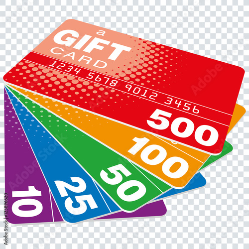 Gift Cards set