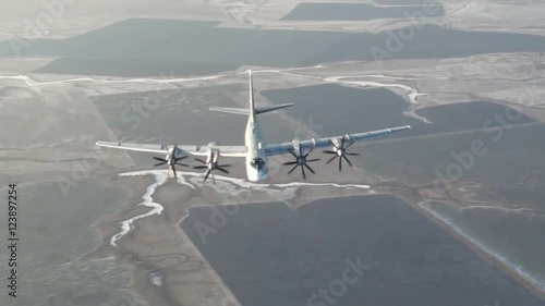 The Tu-95 in service for refueling Il-78
