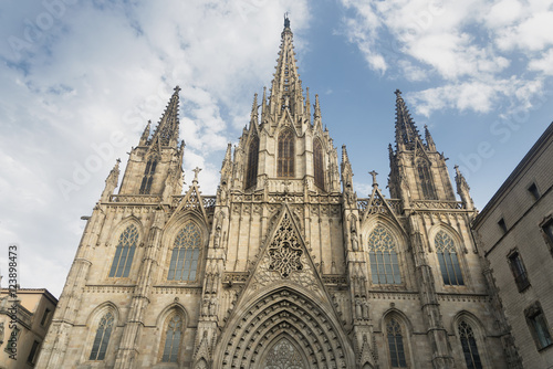 Barcelona (Spain): the gothic cathedral