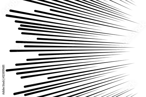 Comic speed lines background