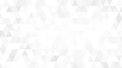 Gray White Polygon Mosaic Background, business and corporate background.