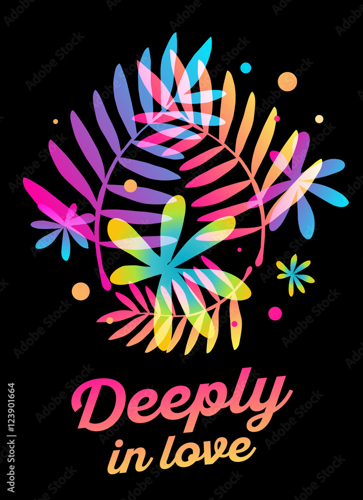 Vector illustration of wonderful floral template with beautiful Vector illustration of wonderful floral template with beautiful
