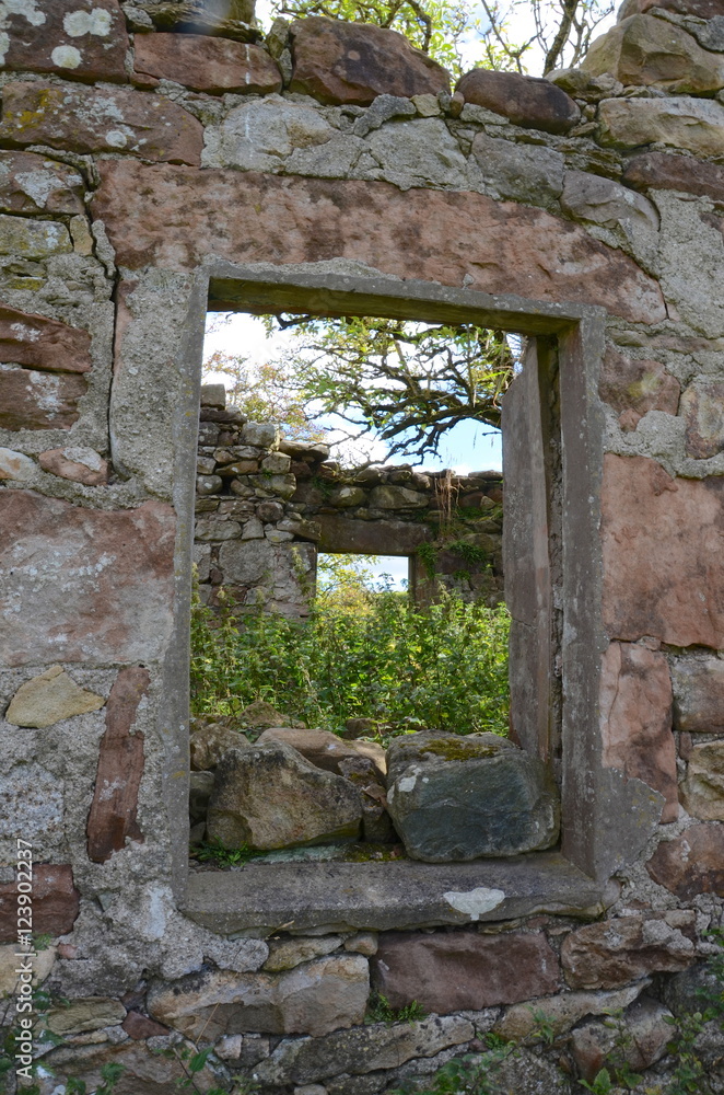 Abandoned farmhouse on the Isle of Arran