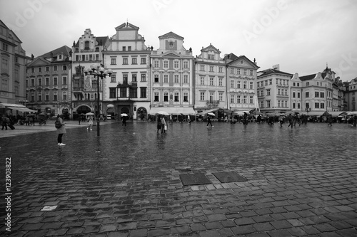 Verregneter Stadtbummel / Altstädter Ring im Herzen von Prag