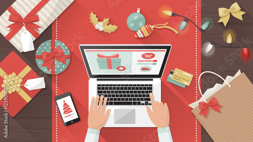 Christmas online shopping