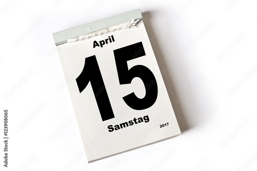 15. April 2017 15. April 2017