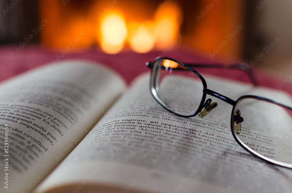 Obraz premium Lettura