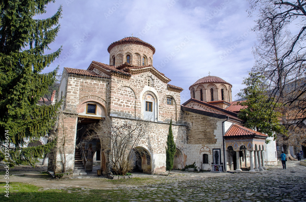 The church at Bachkovo monastery, Bulgaria The church at Bachkovo monastery, Bulgaria