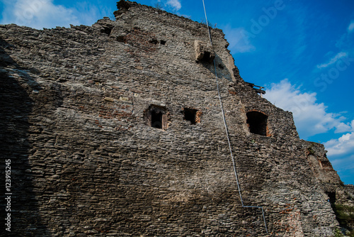  Old medieval Deva citadell,Romania photo