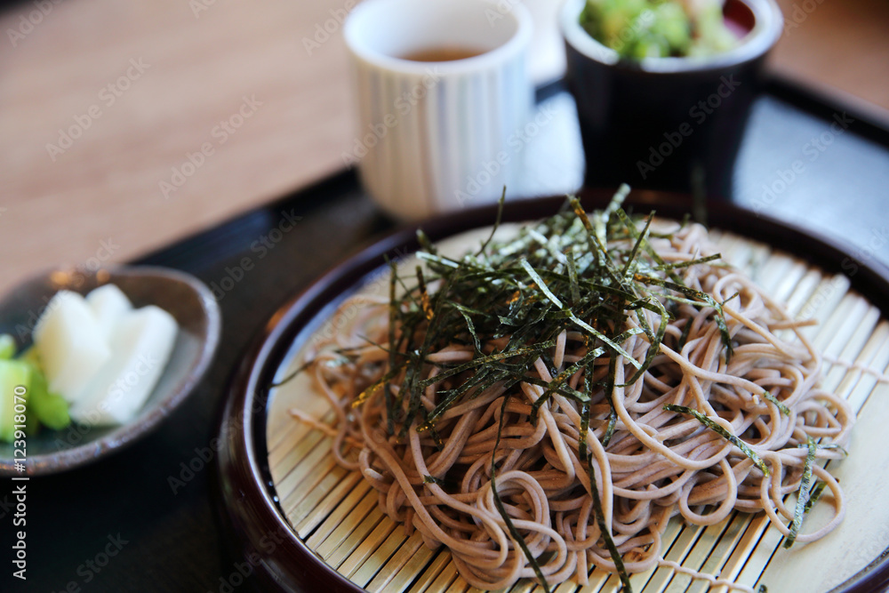 Soba noodles japanese food Soba noodles japanese food