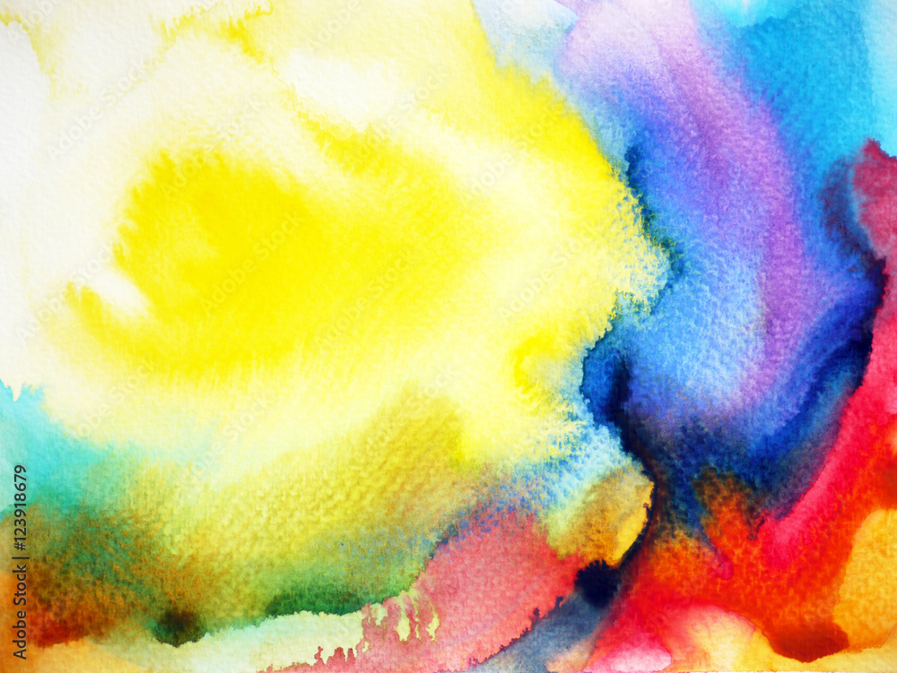 abstract watercolor painting color colorful background illustration