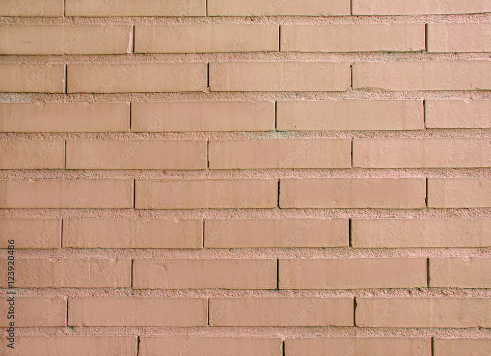 Obraz premium Classic orange brick wall pattern