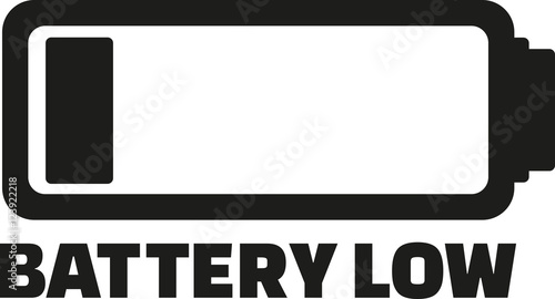 Battery low icon