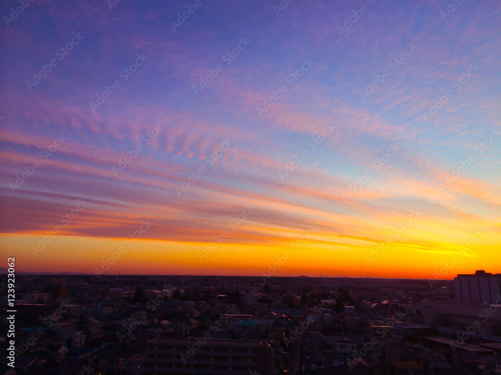 Fototapeta premium sunrise glow