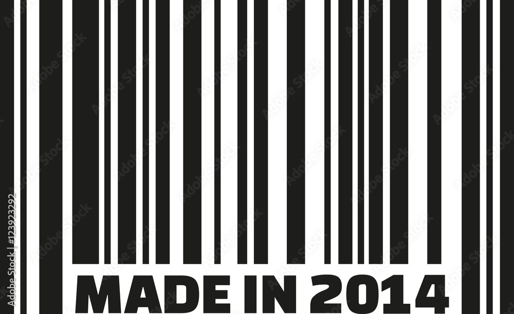 Barcode - Made in 2014 Barcode - Made in 2014