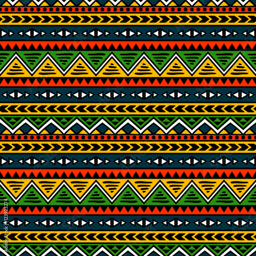 Aztec seamless pattern