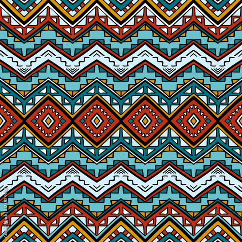 Aztec seamless pattern