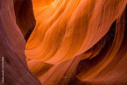 Sandstone structure at Antelope Canyon