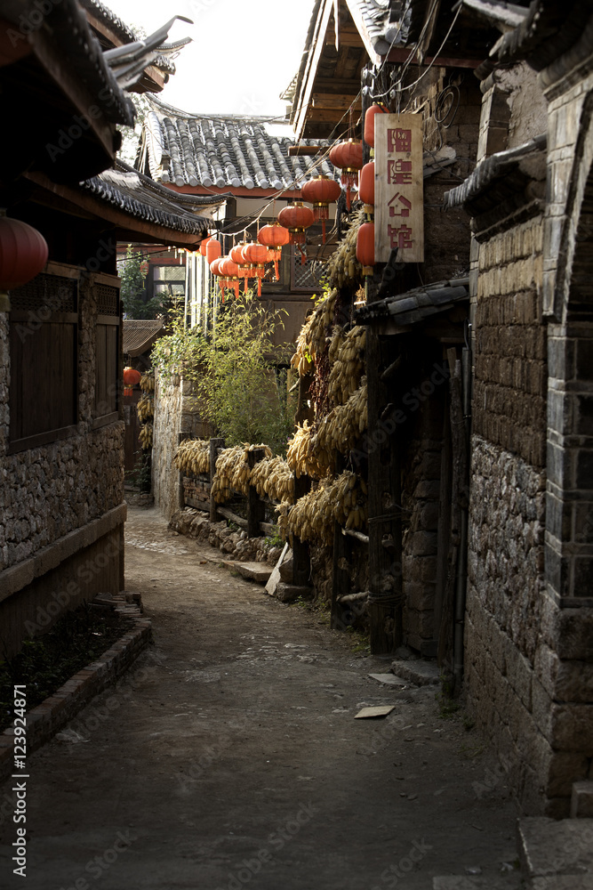 Small Chinese village