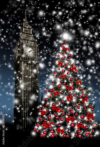 Weihnachtsbaum in London