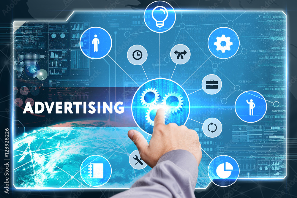Business, Technology, Internet and network concept. Young busine Business, Technology, Internet and network concept. Young busine