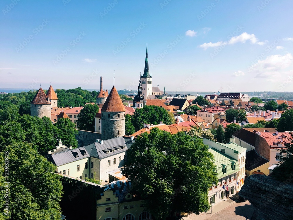 Estonia Tallin Old Town