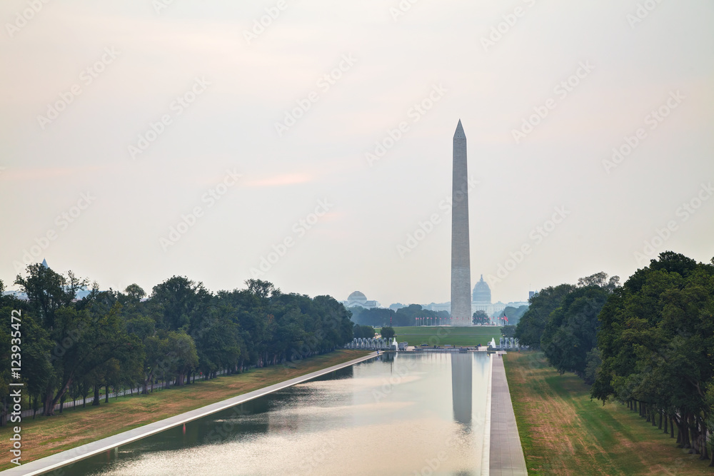 Washington Memorial monument in Washington, DC