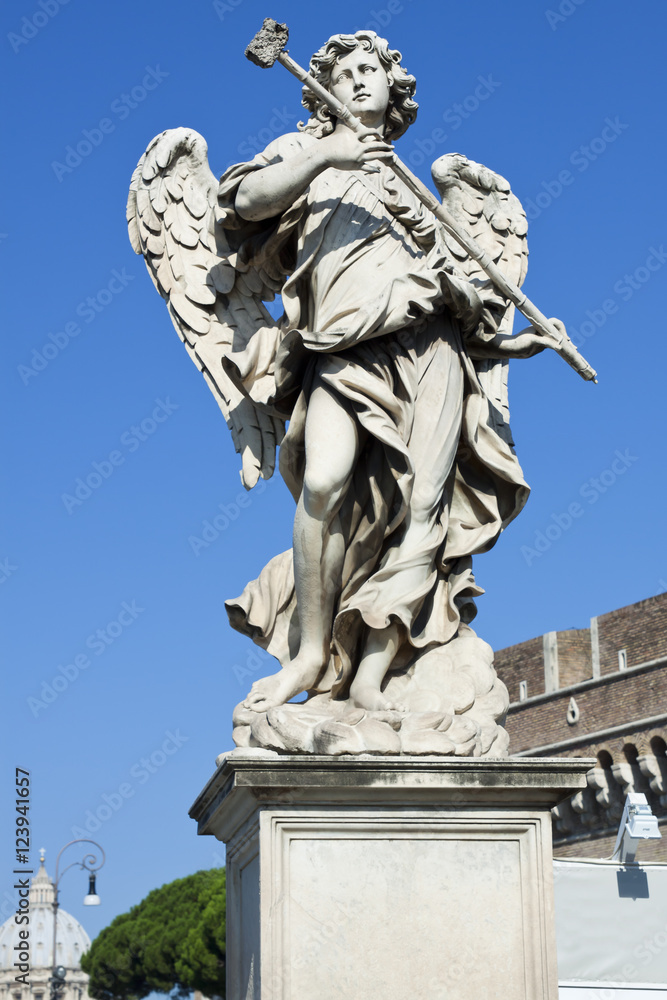 Rzeźba Anioła w Rzymie